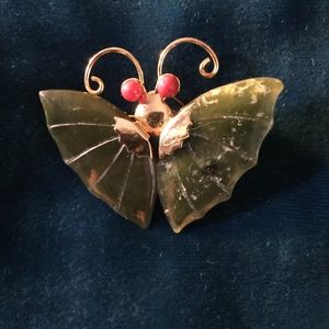 butterfly brooch